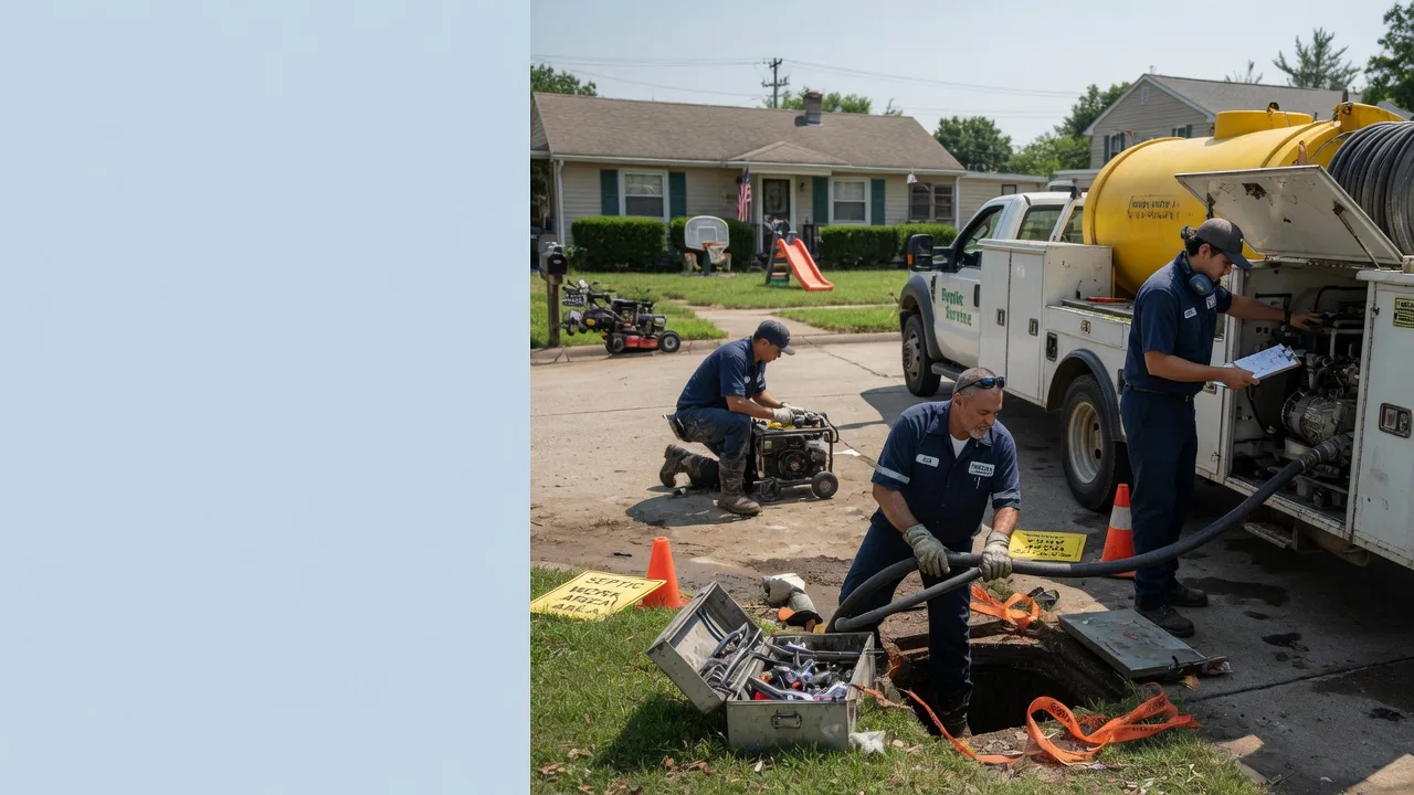 Septic Tank Pumping in New Century, KS near me